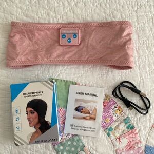 Brand new Sleepbeauty Headphones Sport Headband with charging cable